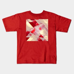 Red pattern Kids T-Shirt